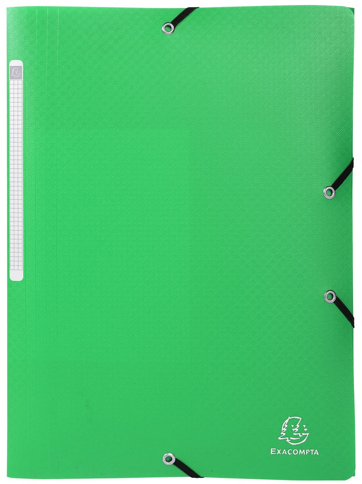 MAPA PLASTIC CU ELASTIC SI ETICH COTOR A4 VERDE EXACOMPTA MAPA PLASTIC CU ELASTIC SI ETICH COTOR A4 VERDE EXACOMPTA